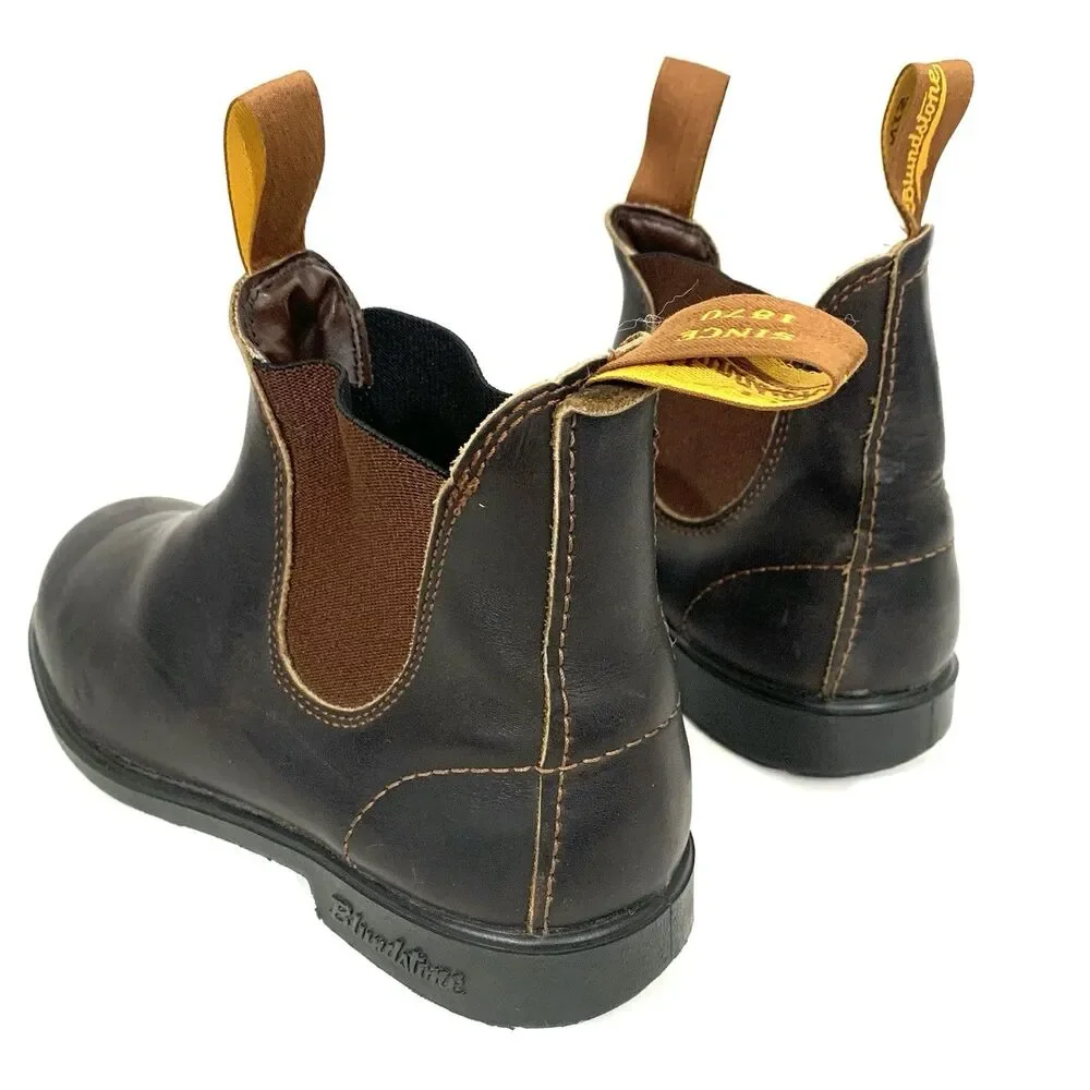 Blundstone Classic 585 Chelsea Boots Dark Brown  Leather 8 Mens / 10 Womens